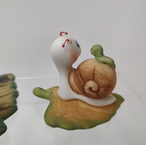Vintage Homco Turtle Snail Figurines Spring - Picture 5 of 13